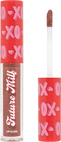 Блеск для губ Beauty Bomb Future milf тон 03 коричневый с блестками