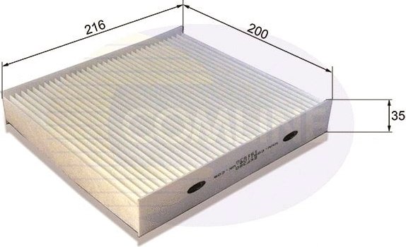 Салонный фильтр Comline EKF380