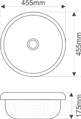 Умывальник Melana MLN-510