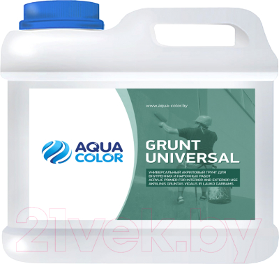 

Грунтовка AquaColor, Grunt Universal
