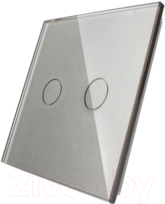 Лицевая панель для выключателя Livolo BB-C7-C2-15 (серый)