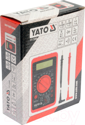 Мультиметр цифровой Yato YT-73080