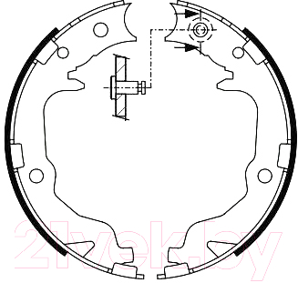 

Тормозные колодки Bosch, 0986487766