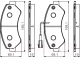 Миниатюра изображения товара Тормозные колодки Bosch 0986495095