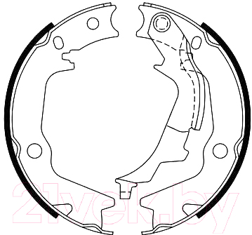 

Тормозные колодки Bosch, 0986487769