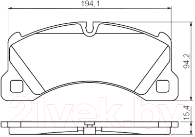 

Тормозные колодки Bosch, 0986494206