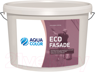 Краска AquaColor Eco Fasade (7кг)