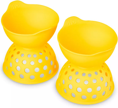Форма для приготовления яиц Wo Home Smart / WO1087 (2шт, желтый) -