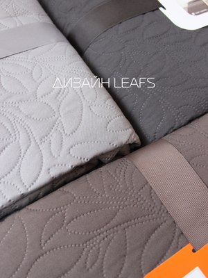 Покрывало MATEX Decorative Cover Leafs / 63-841 (темно-коричневый)