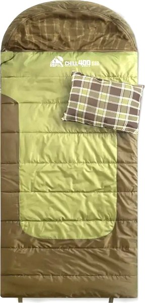 Спальный мешок RSP Outdoor Chill 400 Big  / SB-СH-400-BIG-GNBR-R