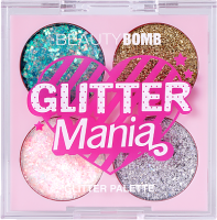 Блестки для макияжа Beauty Bomb Glitter Palette Glitter Mania тон 01 - 