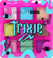 Палетка теней для век Beauty Bomb Trixie - 