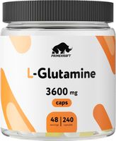 L-глютамин Prime Kraft Glutamine (240капсул) - 