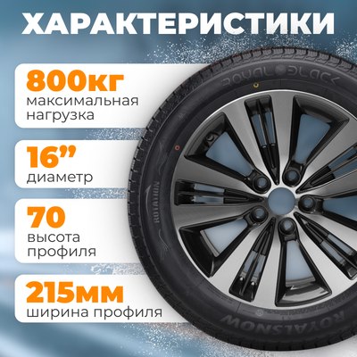 Зимняя шина ROYAL BLACK Royal Snow 215/70R16 100T