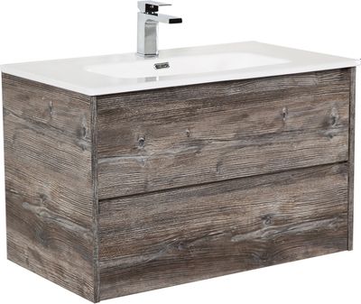 Тумба с умывальником BelBagno Kraft-800-2C-SO-PP + LOV-800-LVB