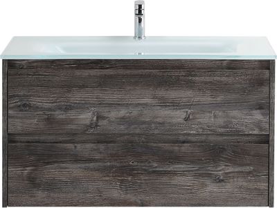 Тумба с умывальником BelBagno Kraft-800-2C-SO-PP + LOV-800-LVB