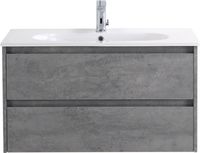 Тумба с умывальником BelBagno KRAFT-800-2C-SO-CG + LOV-800-LVB - 