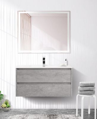 Тумба с умывальником BelBagno KRAFT-800-2C-SO-CG + LOV-800-LVB