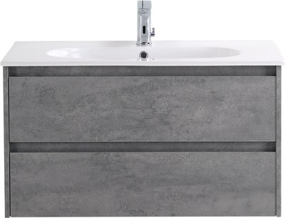 Тумба с умывальником BelBagno KRAFT-800-2C-SO-CG + LOV-800-LVB