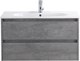 Тумба с умывальником BelBagno KRAFT-800-2C-SO-CG + LOV-800-LVB - 