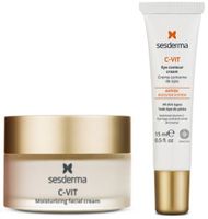 Набор косметики для лица Sesderma C-Vit Крем для лица 50мл + Крем для век 15мл - 