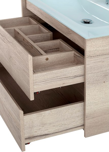 Купить Тумба с умывальником BelBagno Kraft-900-2C-SO-RGB + LOV-900-LVB  