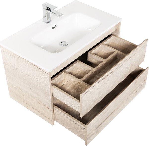 Купить Тумба с умывальником BelBagno Kraft-900-2C-SO-RGB + LOV-900-LVB  