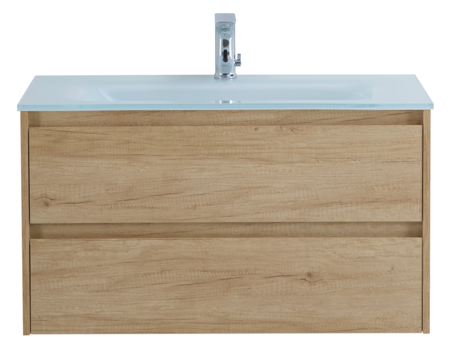 Тумба с умывальником BelBagno KRAFT-900-2C-SO-RNN + LOV-900-LVB