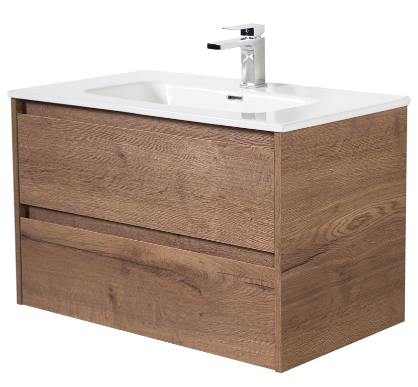 Тумба с умывальником BelBagno Kraft-900-2C-SO-RT + LOV-900-LVB