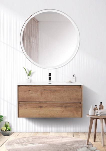 Тумба с умывальником BelBagno Kraft-900-2C-SO-RT + LOV-900-LVB