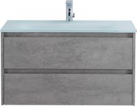 Тумба с умывальником BelBagno Kraft-900-2C-SO-CG + LOV-900-LVB - 