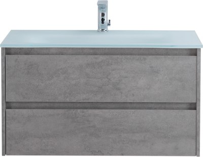 Тумба с умывальником BelBagno Kraft-900-2C-SO-CG + LOV-900-LVB