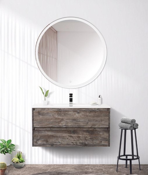 Тумба с умывальником BelBagno Kraft-1000-2C-SO-PP + LOV-1000-LVB