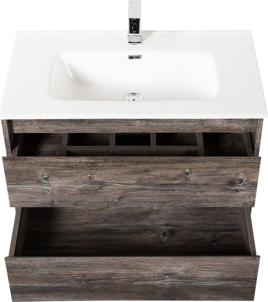 Купить Тумба с умывальником BelBagno Kraft-1000-2C-SO-PP + LOV-1000-LVB в Минске