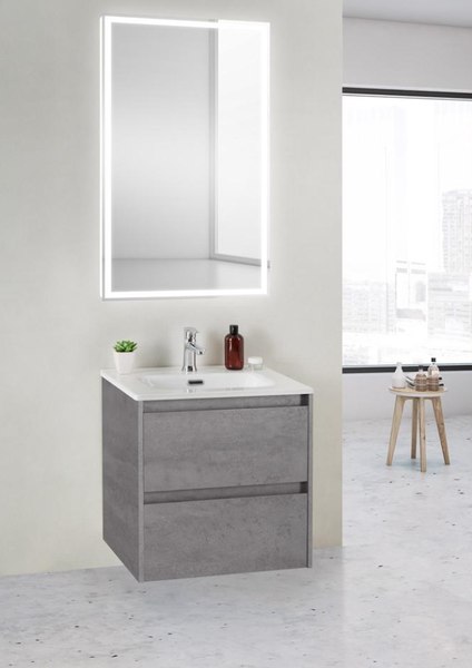 Тумба с умывальником BelBagno 39-500/390-2C-SO-CG + BB500/390ETL