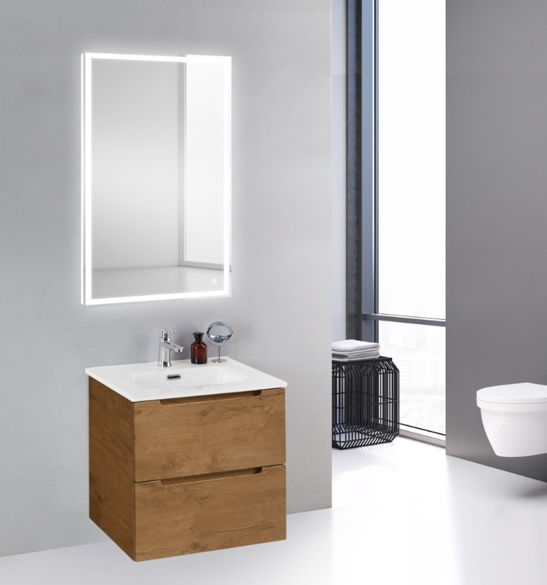 Тумба с умывальником BelBagno ETNA39-500/390-2C-SO-RN-P + BB500/390ETL