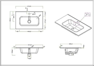 Тумба с умывальником BelBagno 39-600/390-2C-SO-BO + BB600/390ETL