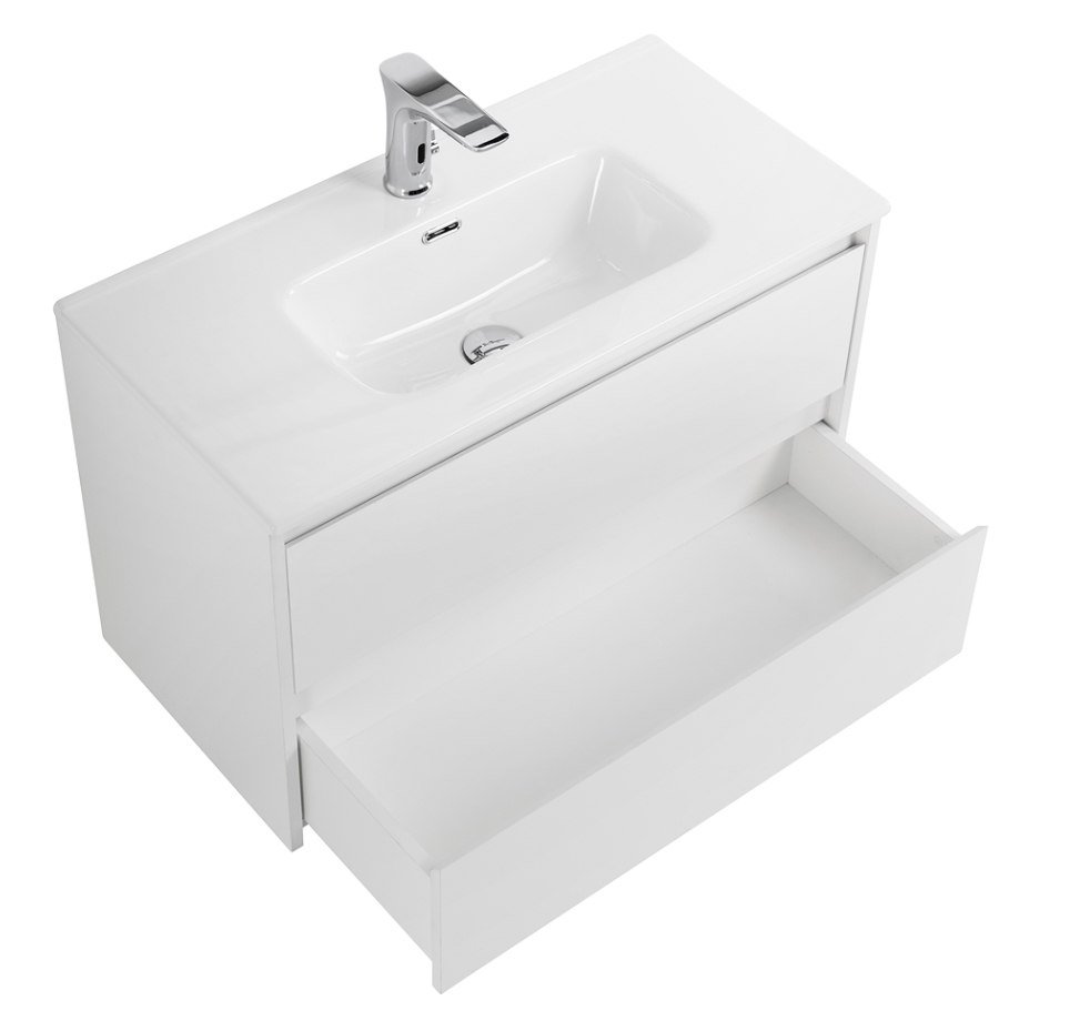 Тумба с умывальником BelBagno KRAFT39-800/390-2C-SO-BO + BB800/390ETL