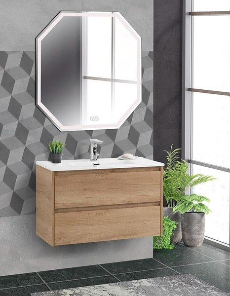 Тумба с умывальником BelBagno 39-800/390-2C-SO-RNN + BB800/390ETL
