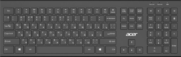 Изображение товара Клавиатура Acer OKR300 / ZL.KBDEE.014 (черный)