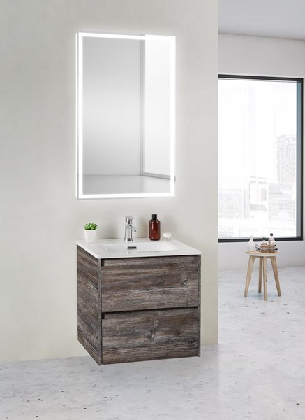 Тумба с умывальником BelBagno 39-500/390-2C-SO-PP + BB500/390ETL
