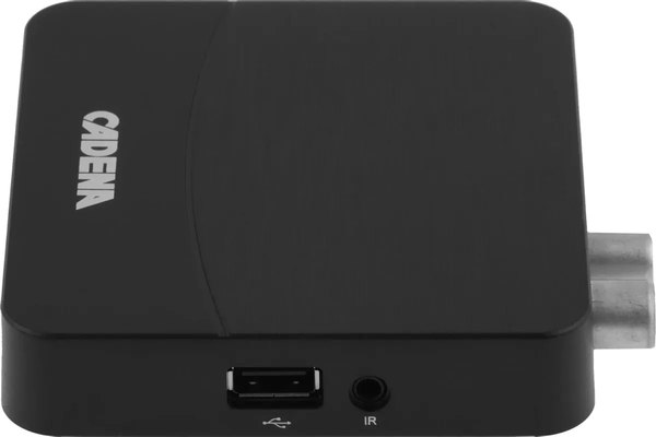 Тюнер цифрового телевидения Cadena CDT-2388S (черный)
