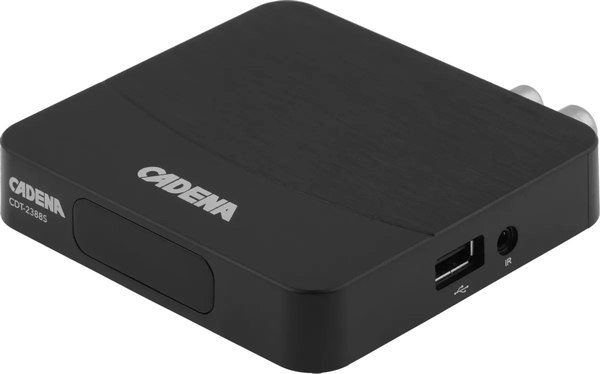 Тюнер цифрового телевидения Cadena CDT-2388S (черный)