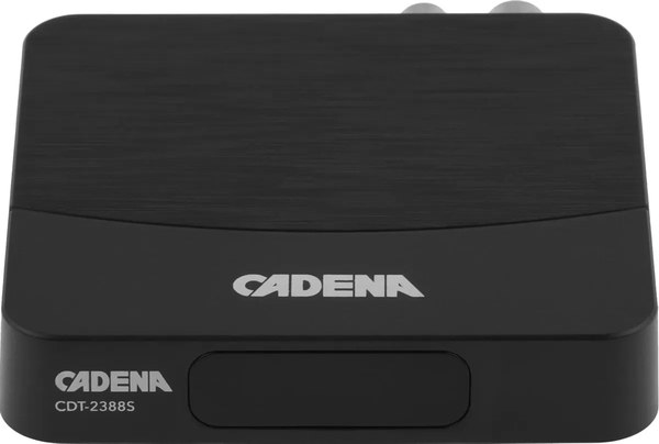 Тюнер цифрового телевидения Cadena CDT-2388S (черный)