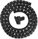 Кабельный органайзер Buro Spiral Hose BHP CG252B (черный) - 