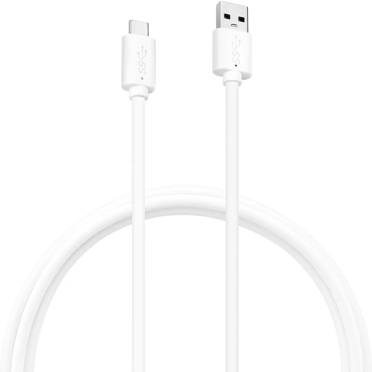 Кабель Buro BHP USB-TPC-1.8W (1.8м, белый) — фото 2