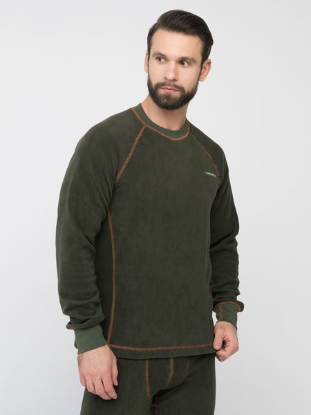 Комплект термобелья Huntsman Thermoline Хаки Флис (XL/182)
