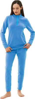 Комплект термобелья Huntsman Thermoline ZIP Флис (р.50-52, голубой) -
