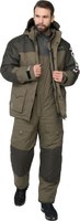 Костюм для охоты и рыбалки Huntsman Yukon Ice-45°C (р.60-62/170-176, хаки) - 