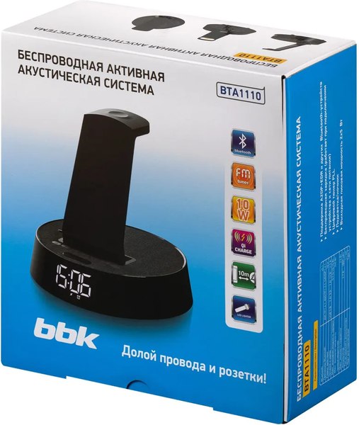 Портативная колонка BBK BTA1110 (черный)